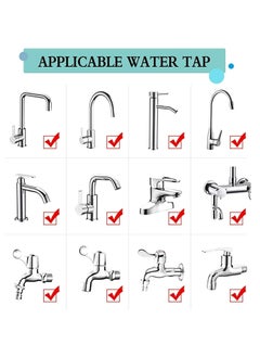 MODERN HOME Kitchen Faucet Sprayer Attachment, Movable Faucet Extender for Kitchen Sink, 360 Rotatable Sink Faucet Head Anti-Splash Tap Booster Shower and Water Saving Faucet for Kitchen  - Image 5
