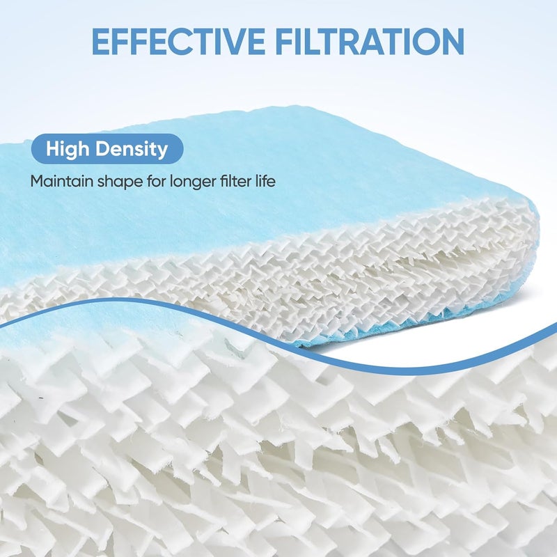 LBLVBNEWD 4 Pack HAC-504 Humidifier Wicking Filter Replacement Compatible with Honeywell HCM-350,HCM-300T, HCM-600, HCM-710, HCM-315T,HAC-504 and HAC-504AW Cool Mist Humidifiers Blue - Image 3