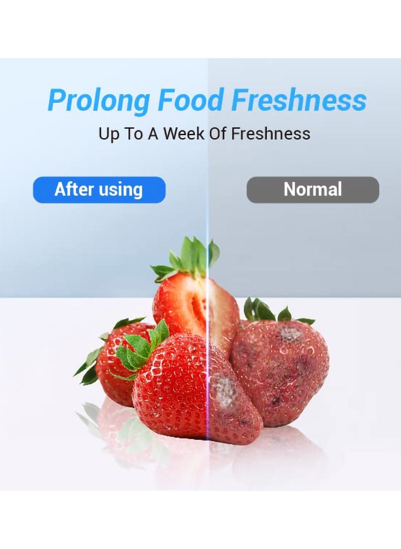 SYOSI Fridge Odor Eliminator, Refrigerator Deodorizer, Food Shelf Life Extender, Odor Eliminator and Freshener for Refrigerator, Kitchen, Closet, Room, Eco Friendly  - Image 5