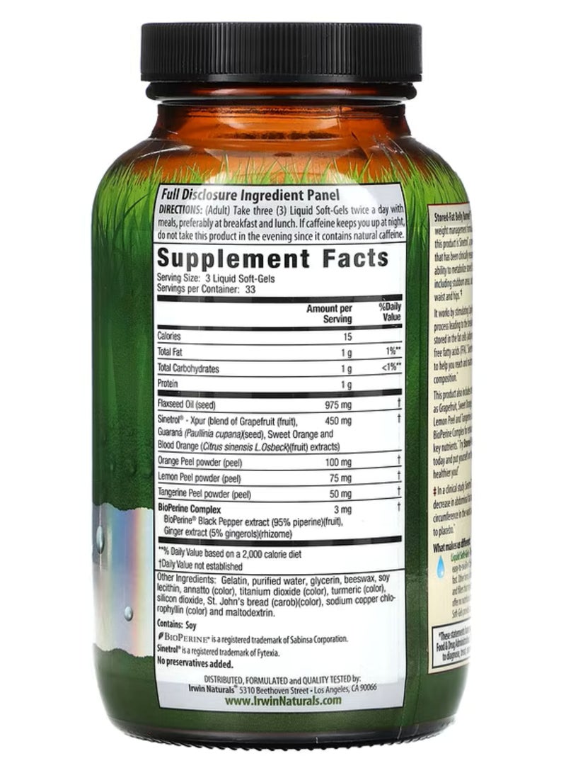 Irwin Naturals, Stored-Fat Belly Burner, 100 Liquid Soft-Gels - Image 2