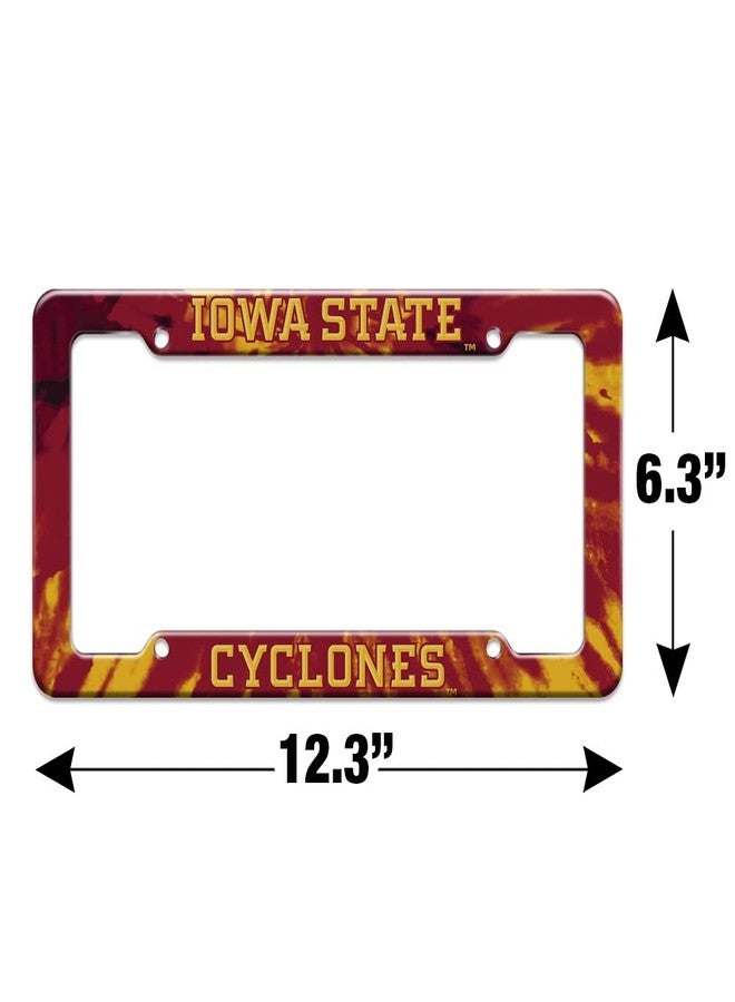 GRAPHICS & MORE Iowa State University Tie-Dye License Plate Tag Frame - Image 4