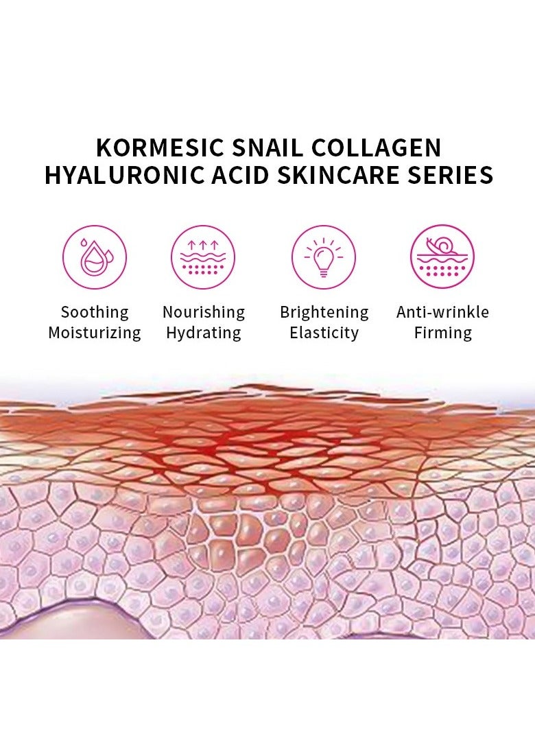 Kormesic كريم العين الحلزون 20 جرام - ترطيب وإصلاح الخطوط الدقيقة - Image 4