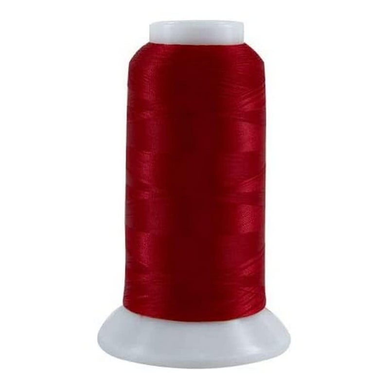 Superior Threads Bottom Line 2Ply 60Weight Polyester Embroidery Quilting Sewing Thread 3000 Yard Cone 627 Bright Red