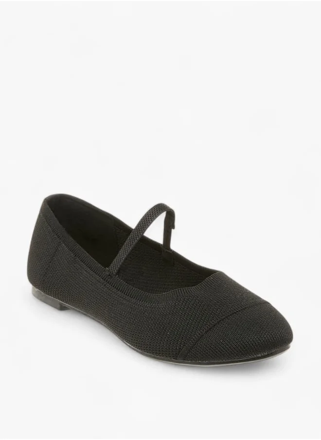 فلورا بيلا من شو إكسبرس Women's Monotone Ballerina Shoes with Elasticated Strap