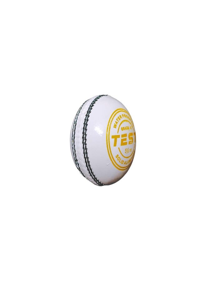 Aarav Leather Ball 4 Piece White Cricket Ball for 50 Overs, Pack of 6, Professional Cricket Ball, Hand Stitched Ball - Image 4
