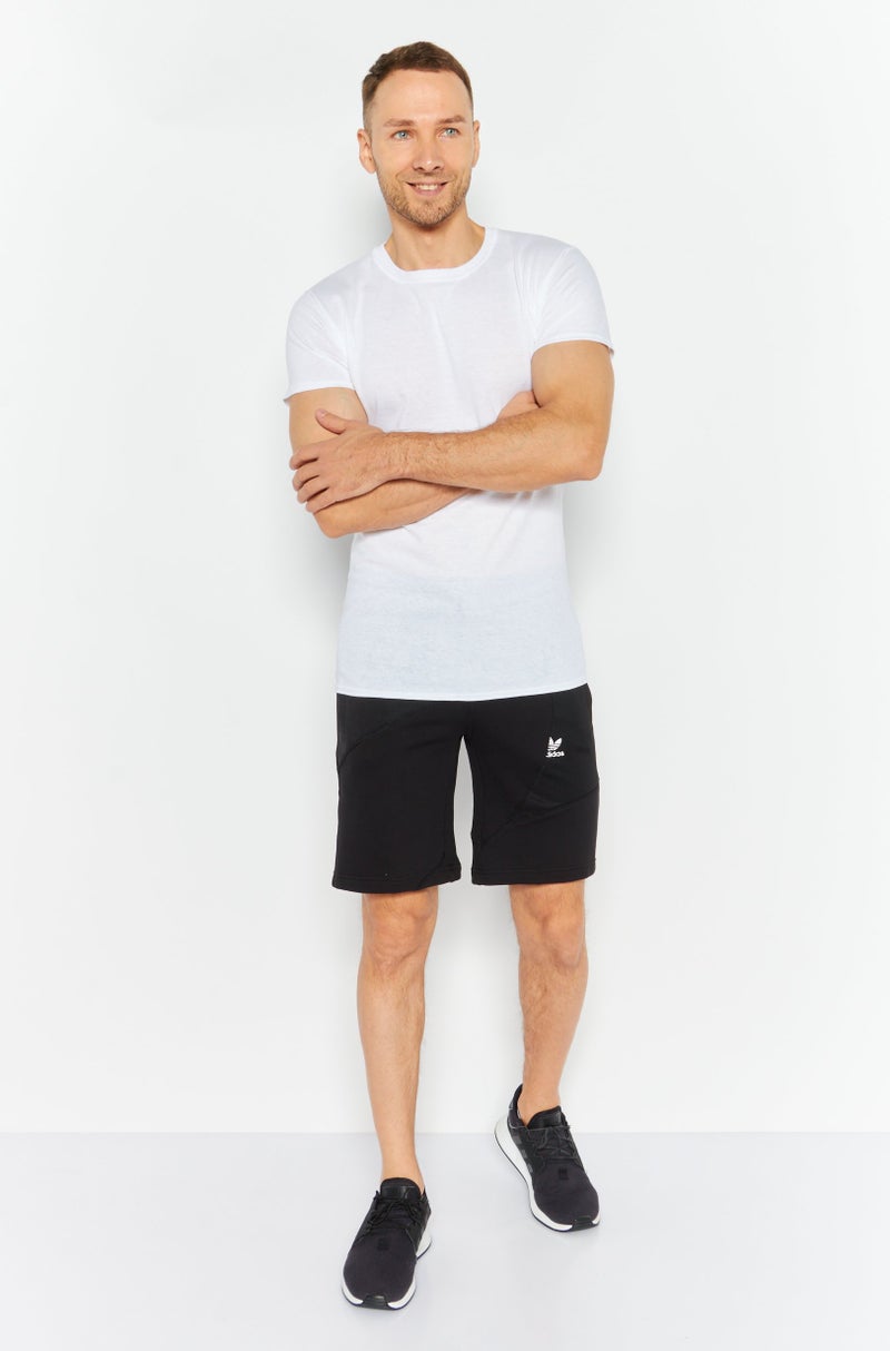 adidas Originals Men Sportswear Fit Outdoor Shorts, Black  - Image 2