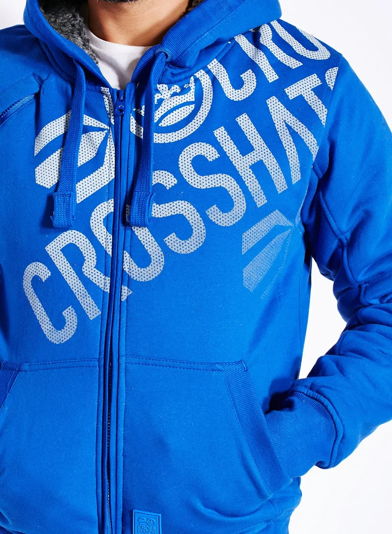 Cross Hatch Brayburn Zip Through Hoodie