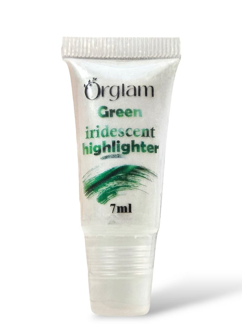Orglam Green Iridescent face Highlighter- 7ML