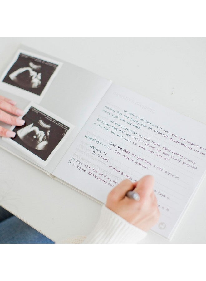 Pearhead Baby Memory Book, Baby's First 5 Years Keepsake Journal, Gender-Neutral Newborn Gift, Baby Girl or Boy Book, Ivory Linen - Image 3