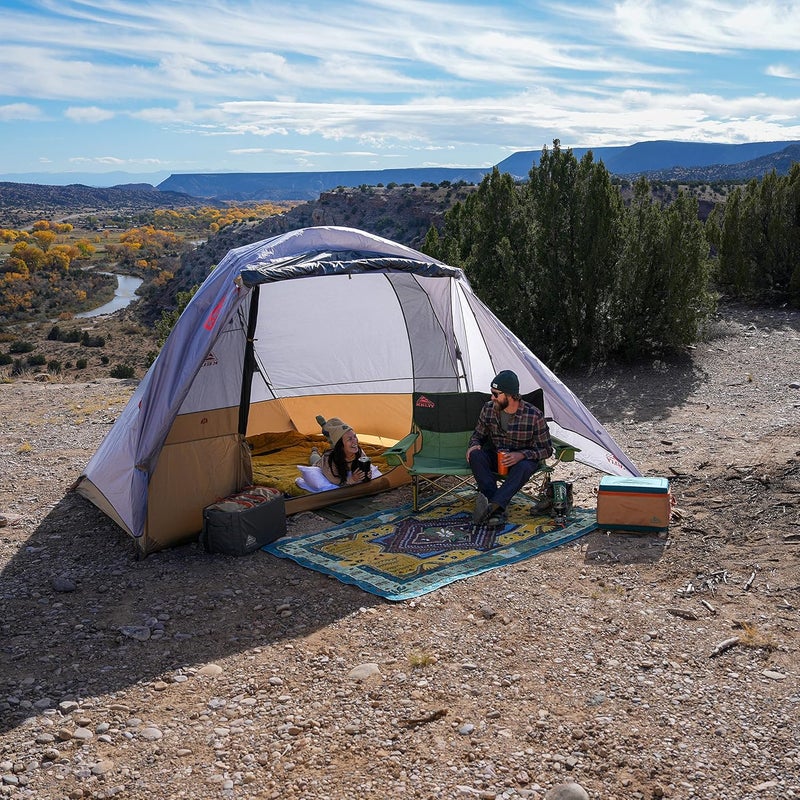 Kelty Caboose 4P Tent and Vehicle Awning Shelter Universal Attachment for Vans Trucks SUVs Standing Height Door Massive Vestibule Fully Freestanding Designed in Sunny Colorado 2023 - Image 4