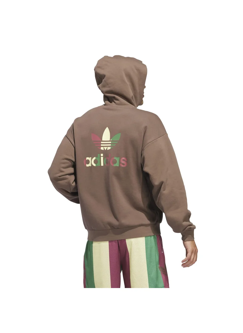 Adidas adidas GFX Hoodie Brown Originals Unisex SWEATSHIRTS