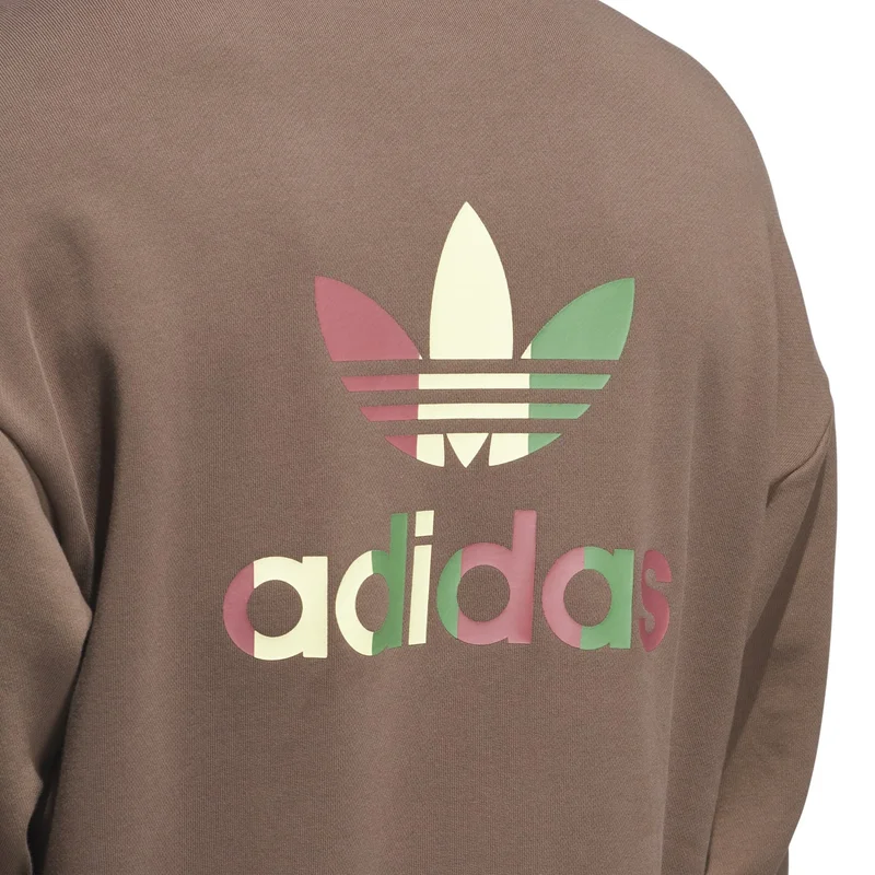 adidas سويت شيرت سنيكرز جي اف اكس الأصلي للجنسين بني
