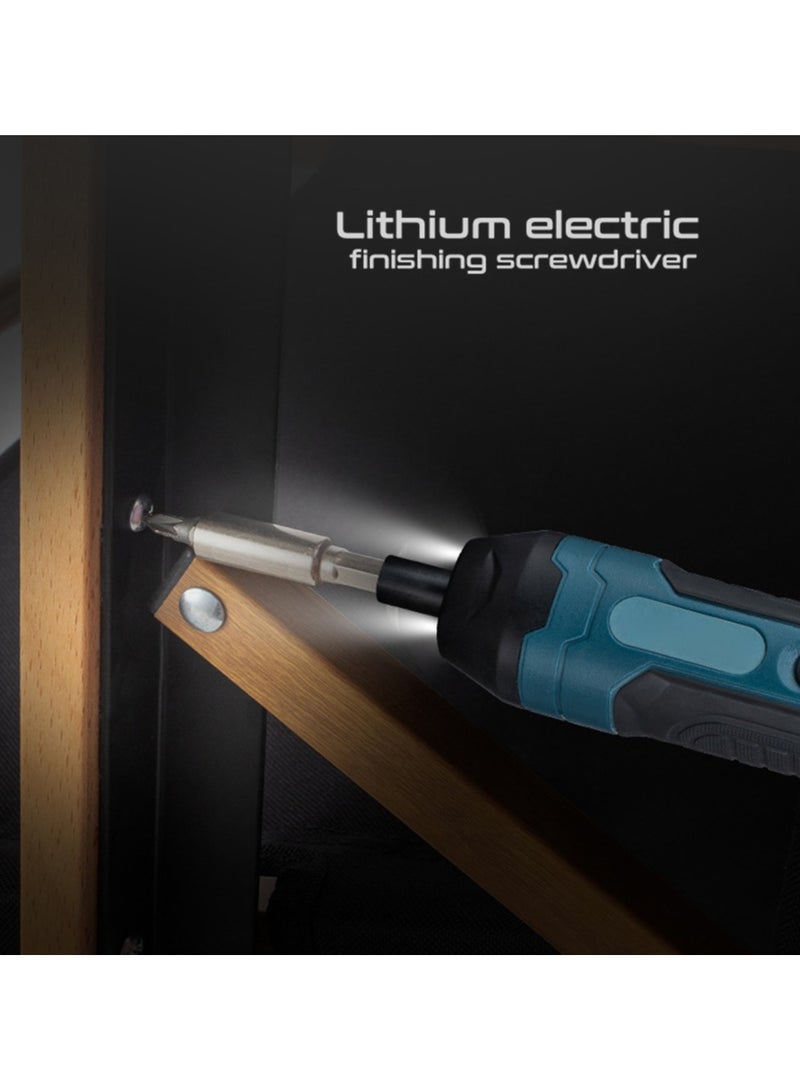 Cordless Electric Screwdriver Rechargeable 1300mAh Lithium Battery Mini Drill Power Tool Set Home Maintenance Repair (3.6V) - Image 5