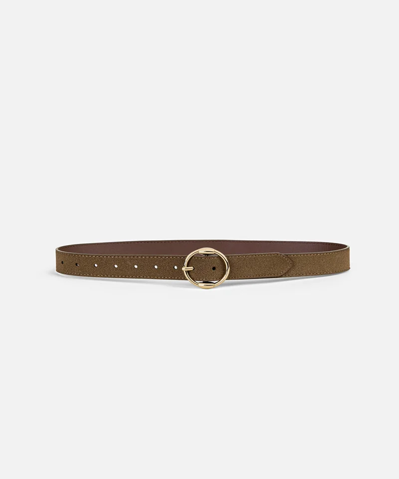 Ipekyol Oval Buckle Belt
