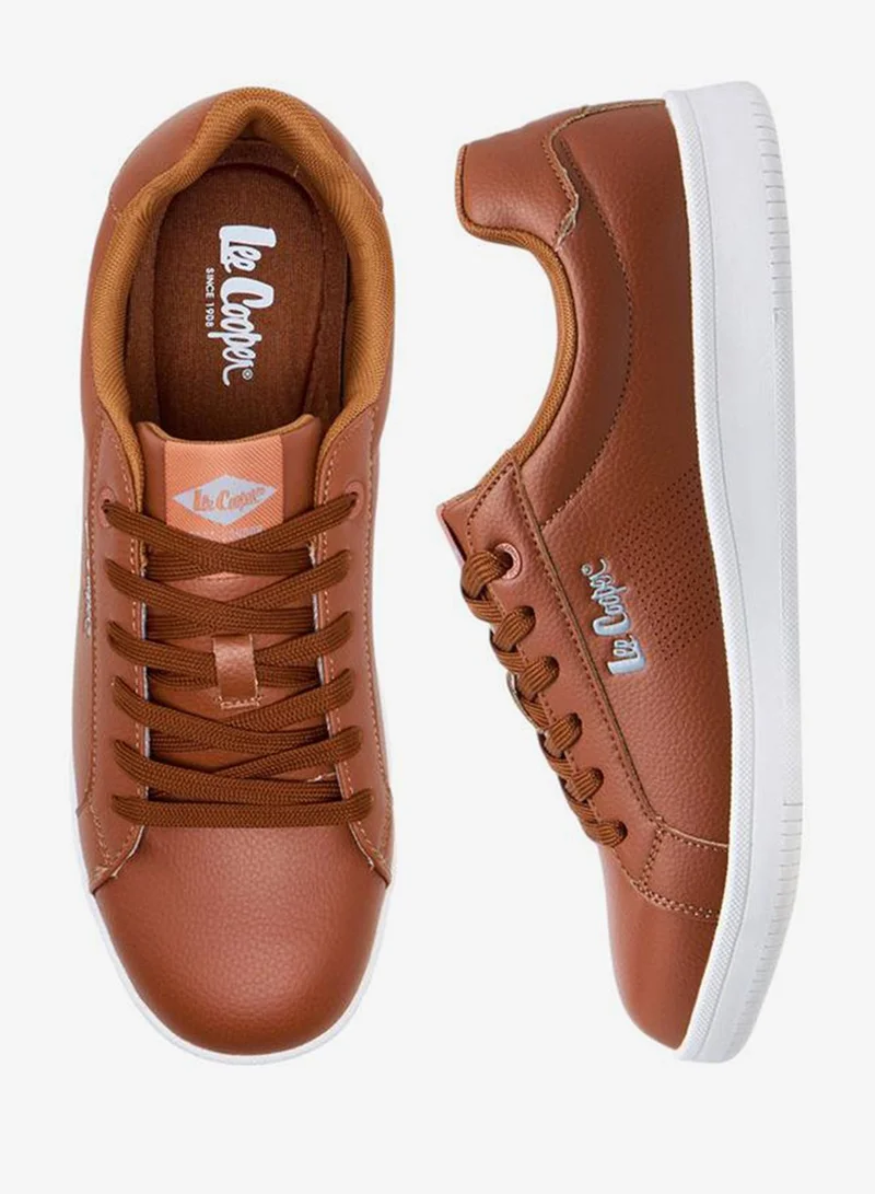 Men's Panelled Lace-Up Sneakers