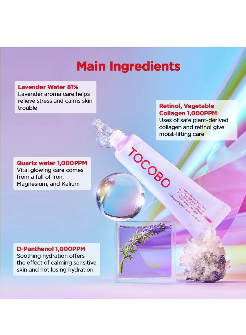Tocobo Collagen Brightening Eye Cream Gel 30ml - Image 5
