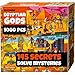 QUOKKA 1000 Piece Puzzle for Adults Egyptian Gods  Adult Puzzles with Secret Tasks  Immersive Audio Story of Ancient Myths and Legends for Deep Relaxation for Challenge Puzzle Lovers - Image 2