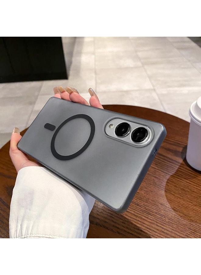 اس-توب جراب لهاتف Samsung Galaxy S25 Edge 5G Ice Fog MagSafe PC Phone Case - Image 1