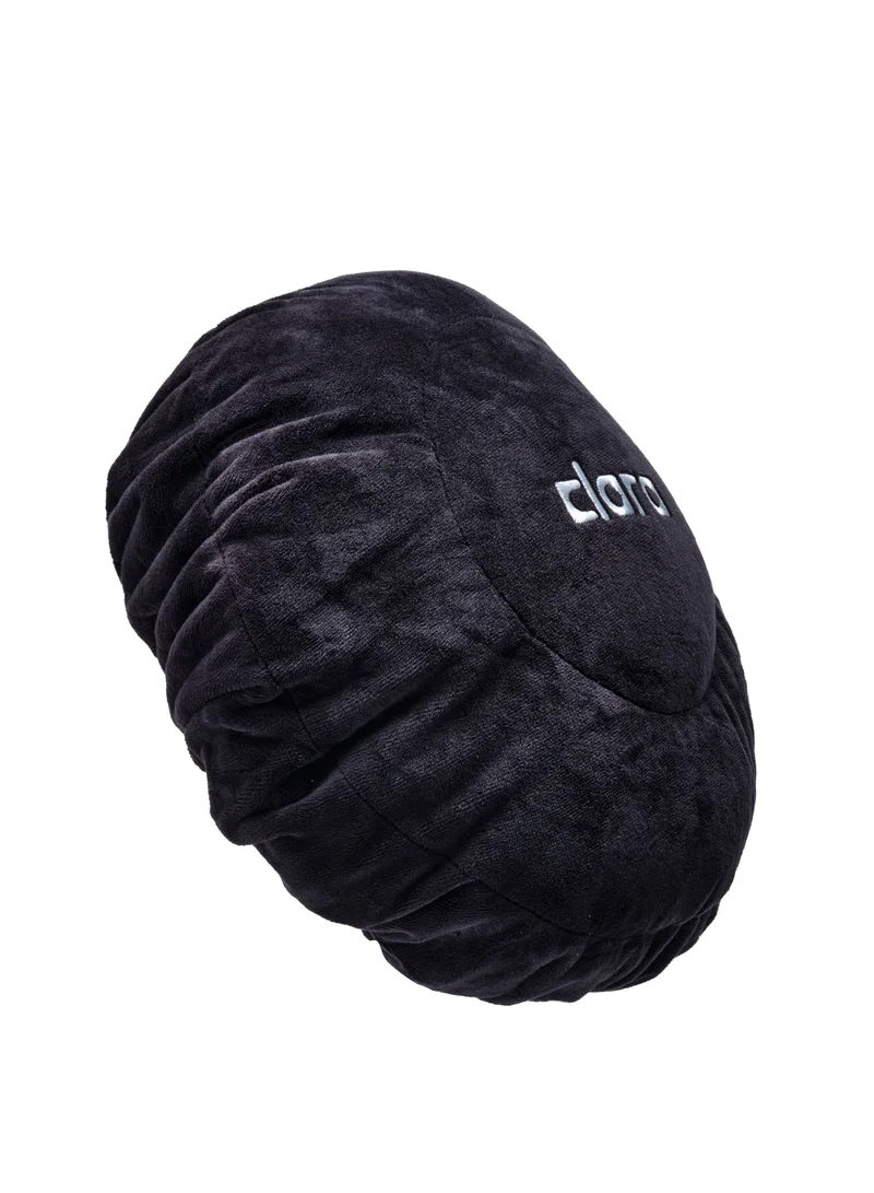 CLARA Clara Heat Cap with Flax Seeds – Microwave Thermal Hair Treatment Cap for Deep Conditioning & Oil Absorption