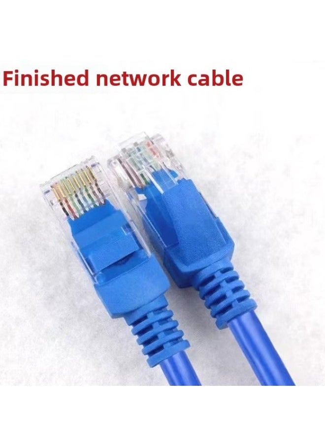 Film Forming Network Cable RJ45 Super Five Home Broadband Computer Network Cable 8 Growth-Line Length:20m  - Image 1