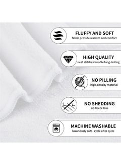 Sowide Black Mushroom Decor Blanket Lightweight All Season Plant Mushrooms Throw Blanket for Couch Sofa Bed Mushroom Decor Birthday Gifts Blankets for Adult Baby Kids Pet Blanket All Season 40"x50"  - Image 4
