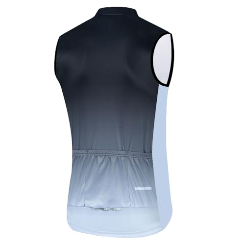 SUDU SUDO Men's Cycling Jersey Sleeveless Tops Clothing Bike Shirts Vest Breathable Bicycle Clothing Jacket - Image 2