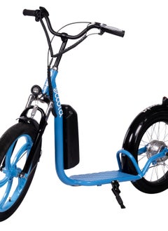 Glide 350W High-Speed Electric Kick Scooter with LED, Blue  - Image 4