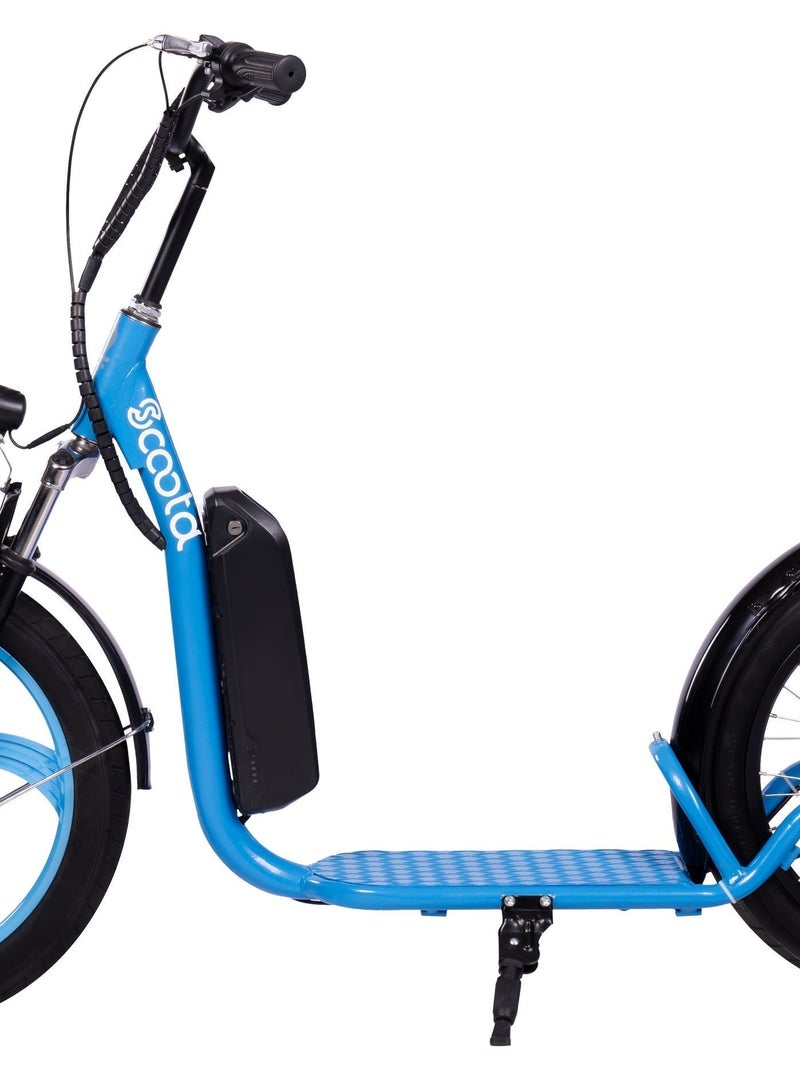Glide Electric Scooter, Blue - Image 3