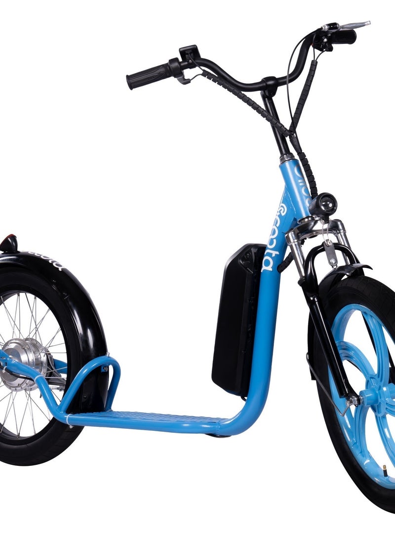 Glide Electric Scooter, Blue - Image 2
