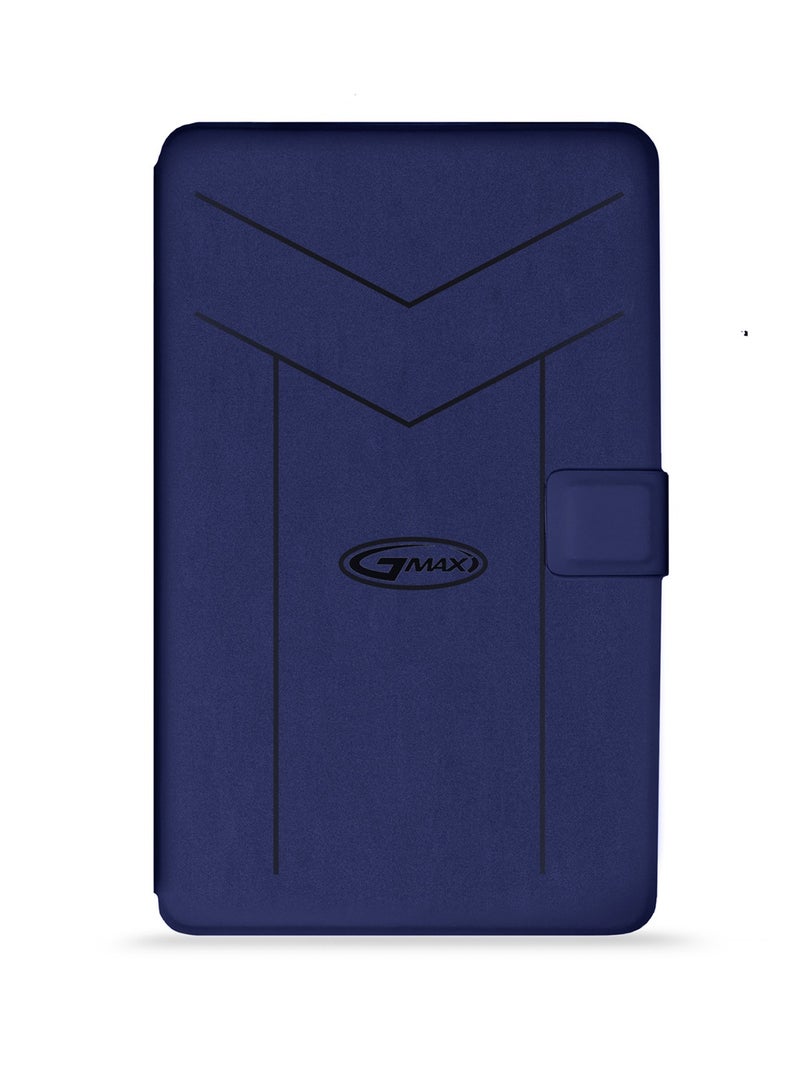 جيماكس هونر باد V9 11.5 4G 2024 (11.5 بوصة) غطاء غطاء فليب للإغلاق المغناطيسي من جلد البولي يوريثان - أزرق داكن - Image 5