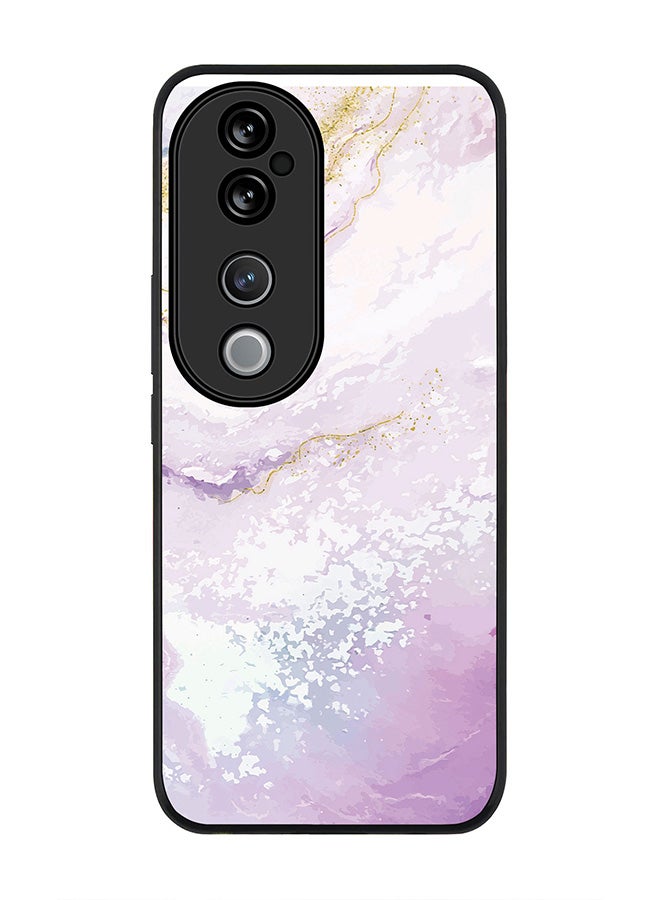 Stylizedd غطاء لجهاز vivo V40 5G /vivo V40 Pro، حماية كاميرا نحيفة، غطاء هاتف مضاد للصدمات - طباعة رخامية بحرية - Image 1
