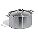 Madein Made In Cookware  12 Quart Stainless Steel Stock Pot With Lid  5 Ply Stainless Clad  Professional Cookware  Crafted in Italy  Induction Compatible - Image 2