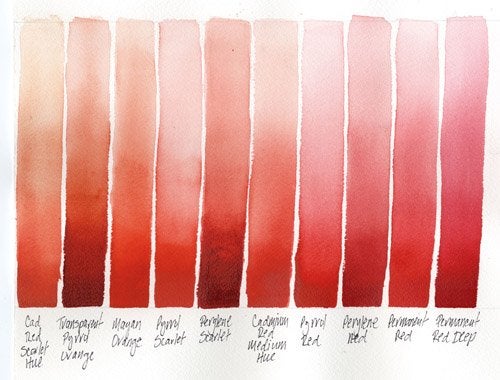 Daniel Smith Extra Fine Watercolor 15ml Paint Tube, Pyrrol Red - Image 3