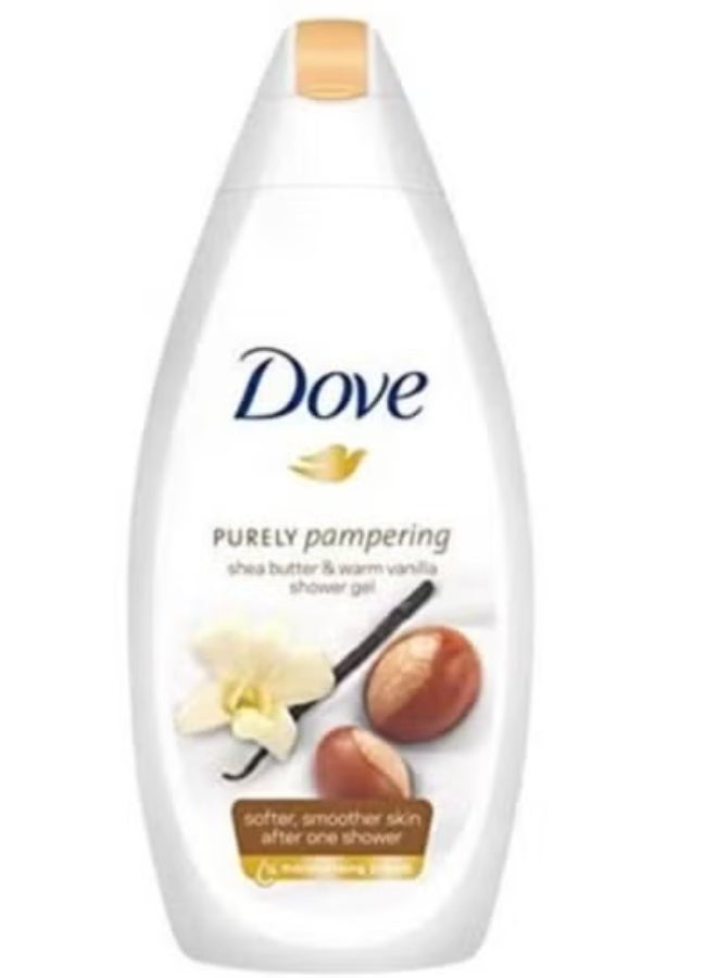 Dove Purely Pampering Shea Butter And Warm Vanilla Body Wash 500 ML - Image 3