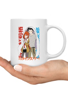 LIT Steins Gate Mug Steins Gate Mug for Coffee Anime Love Gift Mug Anime Couple Rintarou Okabe-kurisu makise  - Image 3