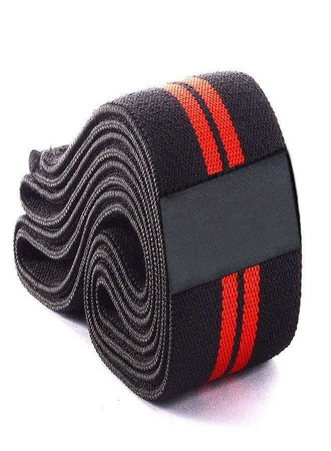 GymWar Weight Lifting Knee Wraps Heavy Duty Elastic Compression Support for Squats Gym Power Lifting Olympic Lifting Workout Cross Training and Cross fit - Pack of 1 - Image 5