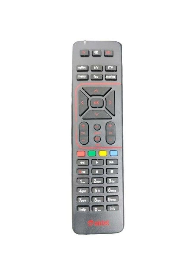 Zaboon Remote For Airtel Digital Set Top Box With Recording Feature Airtel Dth Remote Pairing Required With Tv Remote