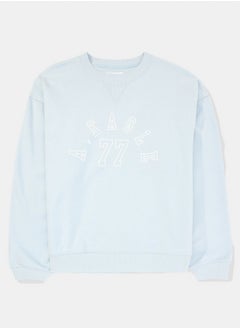 American Eagle AE Graphic Crew Neck Sweatshirt  - Image 4
