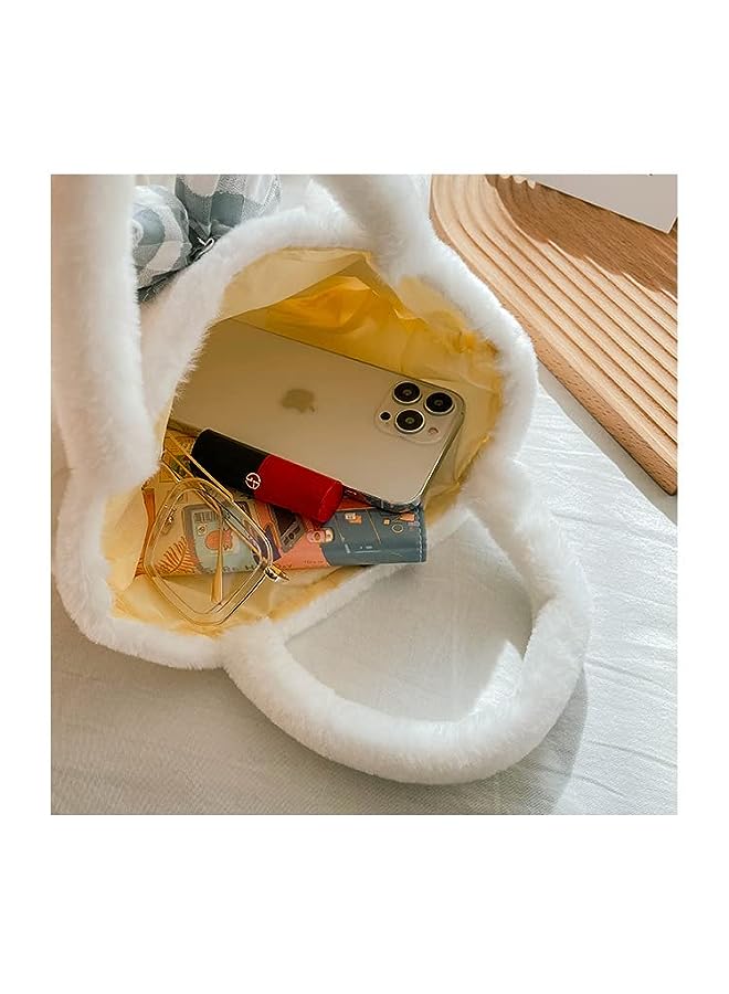 Raxoom Cute Girl Plush Bag Handbags For School, 3D Kawaii Animal Cartoon Schoolbag For Girl Bookbag School Supplies (Cinnamoroll)  - Image 3