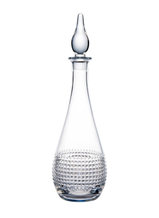 Rogaska Diamond Collection Crystal Decanter 
