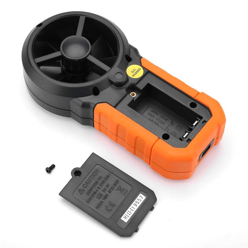 Peakmeter PM6252A Digital Handheld Wind Speed Meter with LCD Backlight and Black Bag - Image 5