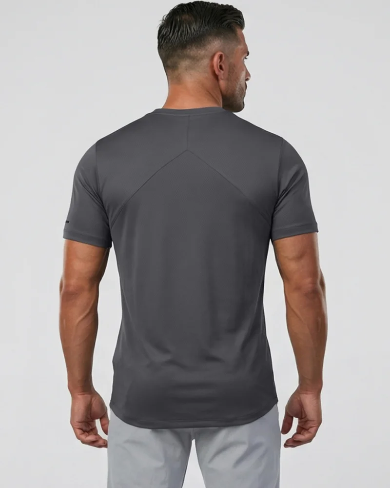 Musclemind Steel Grey Core Motion Training T-shirt for Men | Best Price UAE