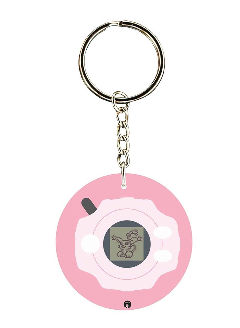 The Anime Digimon Printed Keychain