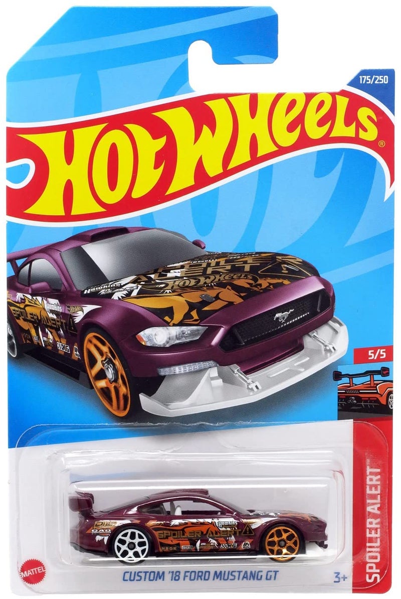 Hot Wheels Custom '18 Ford Mustang GT, Spoiler Alert 5/5 - Image 4