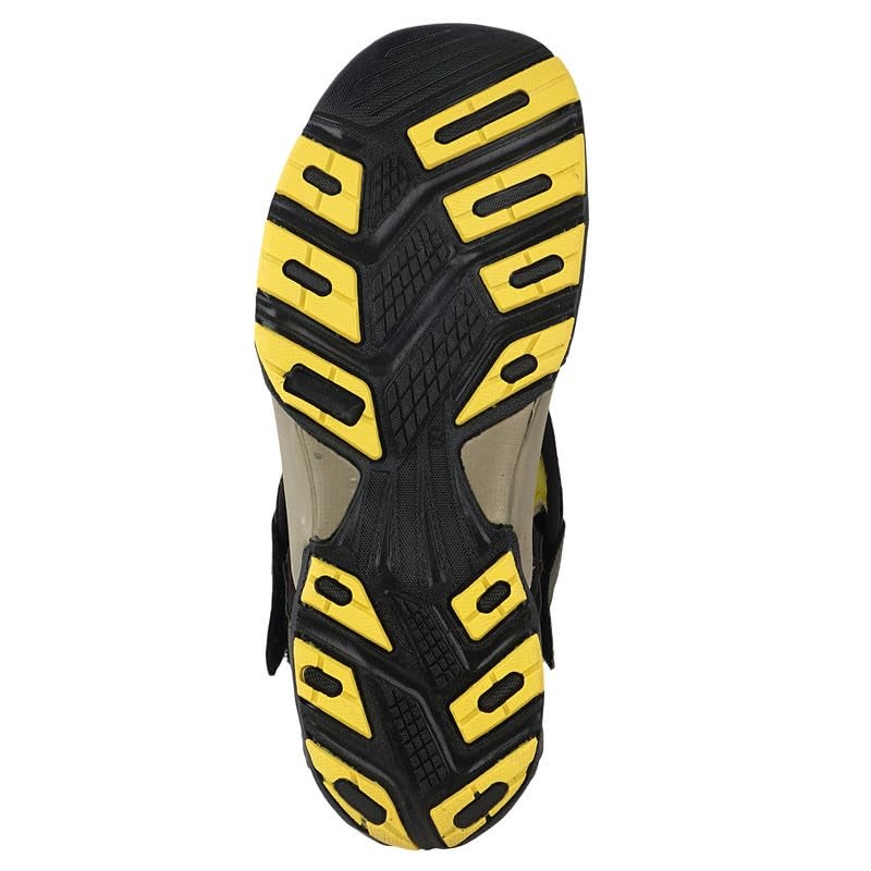 FUEL Neston Sandals Comfortable & Lightweight of Flexible & Breathable Stylish Casual Outdoor Footwear For Gents (Olive-7UK) - Image 5