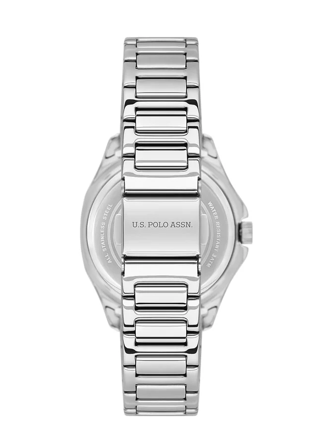 يو اس بولو اسن Stile 32mm Women's Analog Watch with Stainless Steel Bracelet