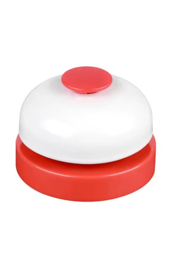 جرس المكتب، طاولة العشاء، مسابقة الجرس، جرس التفاعل الصفي، جرس رنين للأطفال في الفصل الدراسي (أحمر) - Image 1