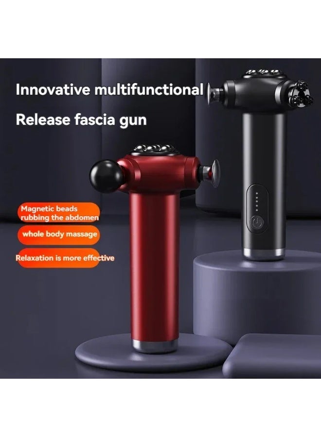 BlueFire Professional Portable Electric Massage Gun - Deep Tissue Percussion Muscle Massager for Pain Relief, Ultra-Quiet & Compact Design with 6 Speeds, 360° Magnetic Beads for Athletes, Gym & Trave - Image 2