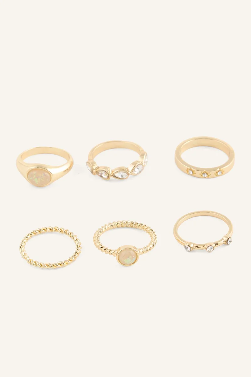 Defacto Woman 6 piece Ring