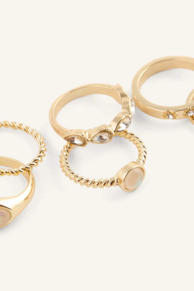 Defacto Woman 6 piece Ring